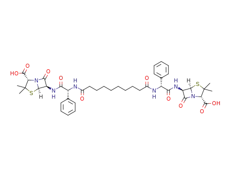 Molecular Structure of 111466-73-0 (C<sub>42</sub>H<sub>52</sub>N<sub>6</sub>O<sub>10</sub>S<sub>2</sub>)