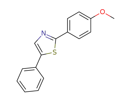 Thiazole, 2-(4-methoxyphenyl)-5-phenyl-