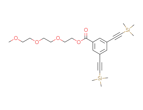 2-[2-(2-methoxyethoxy)ethoxy]ethyl 3,5-bis[2-(1,1,1-trimethylsilyl)-1-ethynyl]benzoate