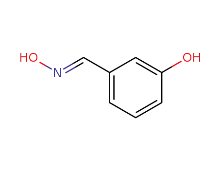 Molecular Structure of 139336-66-6 (Benzaldehyde, 3-hydroxy-, oxime, (E)- (9CI))