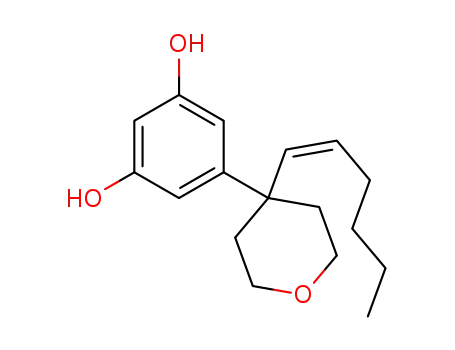 5-[4-(1,2-cis-hexen-1-yl)tetrahydro-2H-pyran-4-yl]resorcinol