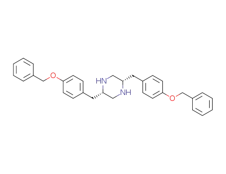 (2S,5S)-2,5-bis(4-(benzyloxy)benzyl)piperazine