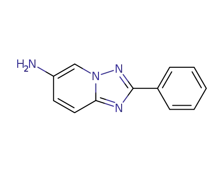 Molecular Structure of 31052-93-4 (6-Amino-2-phenyl[1,2,4]triazolo[1,5-a]pyridine)