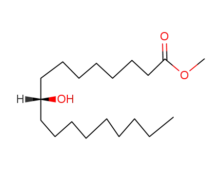 Octadecanoic acid, 9-hydroxy-, methyl ester, (9R)-