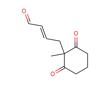 2-Butenal, 4-(1-methyl-2,6-dioxocyclohexyl)-, (2E)-