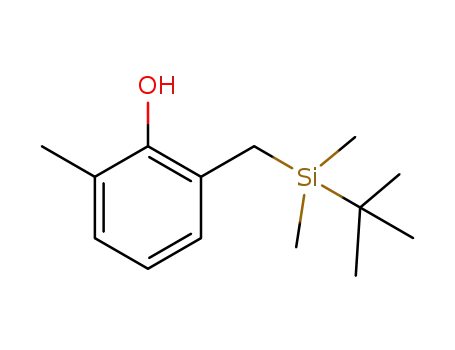 2-((tert-butyldimethylsilyl)methyl)-6-methylphenol
