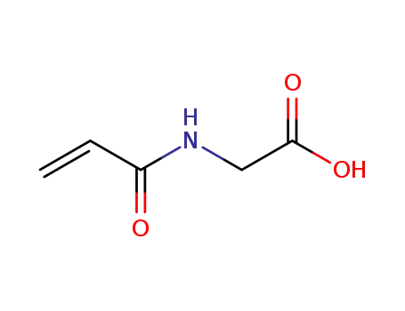 Molecular Structure of 129246-14-6 (N-acryloylglycine)