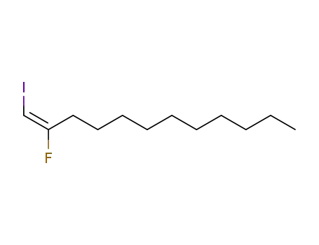 Molecular Structure of 207683-44-1 (1-Dodecene, 2-fluoro-1-iodo-, (1E)-)