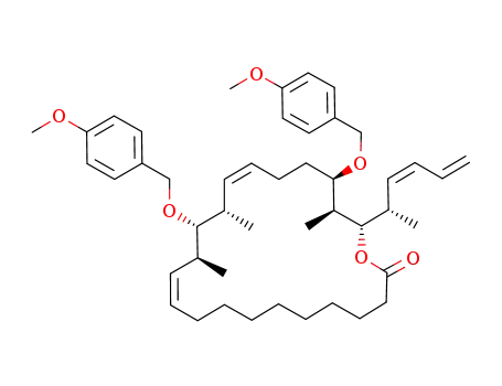 Oxacyclodocosa-11,16-dien-2-one,
14,20-bis[(4-methoxyphenyl)methoxy]-13,15,21-trimethyl-22-[(1S,2Z)-1-
methyl-2,4-pentadienyl]-, (11Z,13S,14S,15S,16Z,20R,21S,22S)-