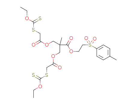 Molecular Structure of 1611446-27-5 (C<sub>24</sub>H<sub>32</sub>O<sub>10</sub>S<sub>5</sub>)