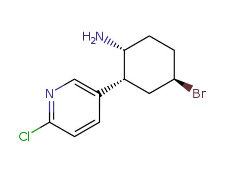 (1R,2R,4R)-4-bromo-2-(6-chloropyridin-3-yl)cyclohexanamine