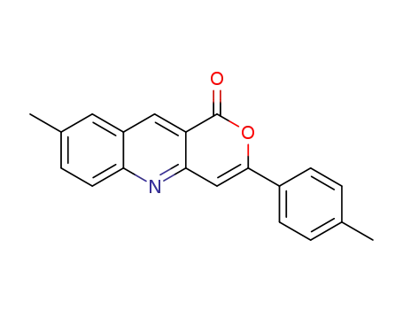 8-methyl-3-p-tolyl-pyrano[4,3-b]quinolin-1-one