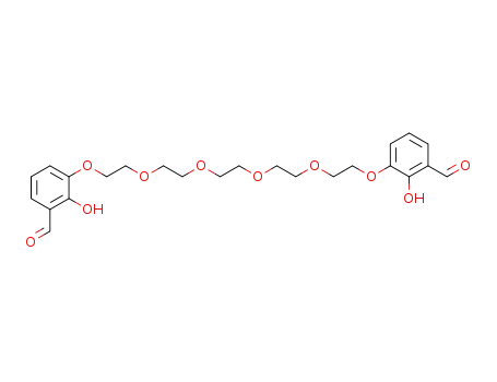 Benzaldehyde,
3,3'-[3,6,9,12-tetraoxatetradecane-1,14-diylbis(oxy)]bis[2-hydroxy-