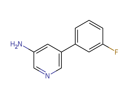 5-(3-fluorophenyl)pyridin-3-aMine