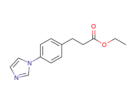 Benzenepropanoic acid, 4-(1H-imidazol-1-yl)-, ethyl ester