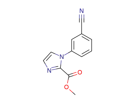 methyl 1-(3-cyanophenyl)imidazol-2-yl carboxylate