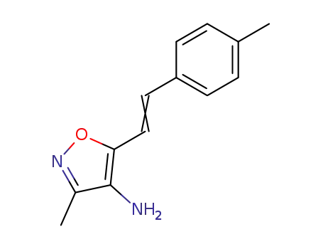 4-Isoxazolamine, 3-methyl-5-[2-(4-methylphenyl)ethenyl]-