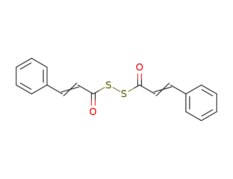 Molecular Structure of 15088-77-4 (Disulfide, bis(1-oxo-3-phenyl-2-propenyl))