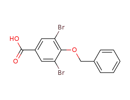 3,5-Dibromo-4-(phenylmethoxy)benzoic acid