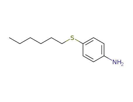 Benzenamine, 4-(hexylthio)-