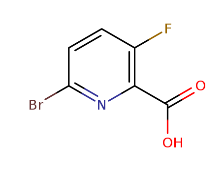 6-broMo-3-fluoropyridine-2-carboxylic acid