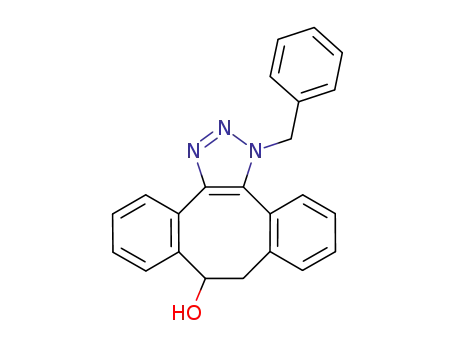 1-benzyl-8,9-dihydro-1H-dibenzo[3,4:7,8]cycloocta[1,2-d][1,2,3]triazol-8-ol