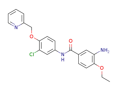 3-amino-N-(3-chloro-4-(pyridin-2-ylmethoxy)phenyl)-4-ethoxybenzamide