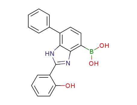 2-(2-hydroxyphenyl)-7-phenyl-1H-benzimidazole-4-boronic acid