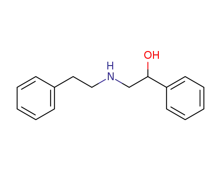 Molecular Structure of 4164-20-9 (2-(PHENETHYLAMINO)-1-PHENYL-1-ETHANOL)