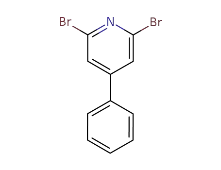 Pyridine, 2,6-dibromo-4-phenyl-