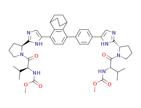 C<sub>46</sub>H<sub>58</sub>N<sub>8</sub>O<sub>6</sub>