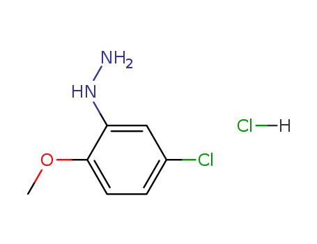 Hydrazine,(5-chloro-2-methoxyphenyl)-, hydrochloride (1:1) cas  5446-16-2