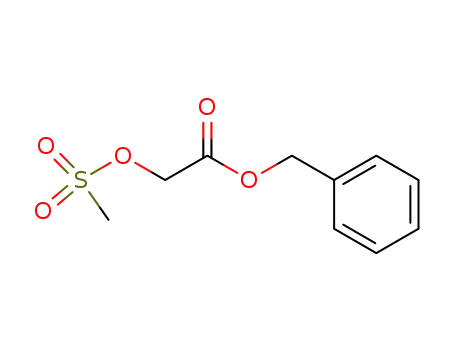 Acetic acid, [(methylsulfonyl)oxy]-, phenylmethyl ester