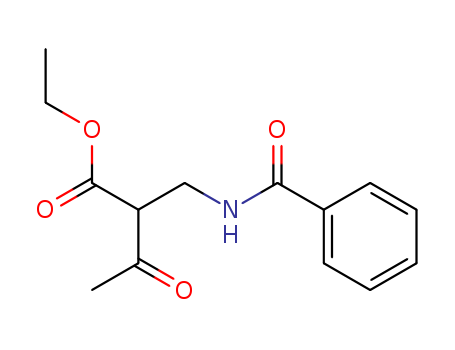 Ethyl 2-(N-benzoylaminometheyl)-3-oxobutyrate