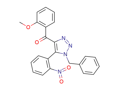 [1-benzyl-5-(2-nitrophenyl)-1H-1,2,3-triazol-4-yl](2-methoxyphenyl)methanone