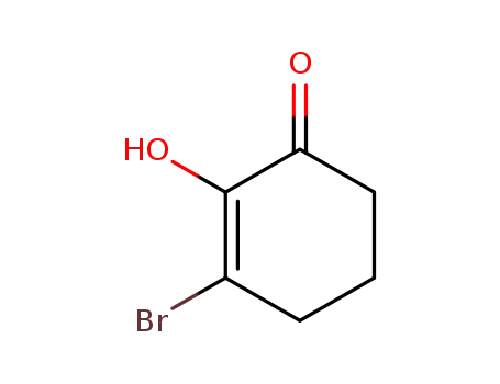 Molecular Structure of 10324-65-9 (2-Cyclohexen-1-one, 3-bromo-2-hydroxy-)