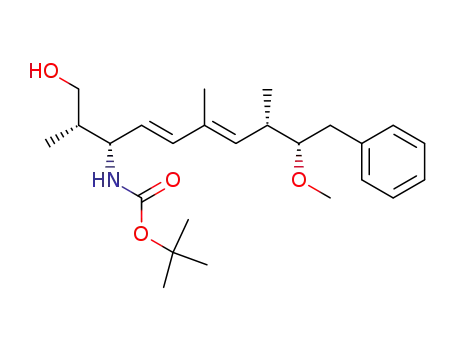 (E,E)-(2S,3S,8S,9S)-3-(N-tert-butoxycarbonyl)amino-9-methoxy-10-phenyl-2,6,8-trimethyl-4,6-decadien-1-ol