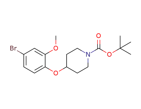 tert-부틸 4-(4-브로모-2-메톡시페녹시)피페리딘-1-카르복실레이트