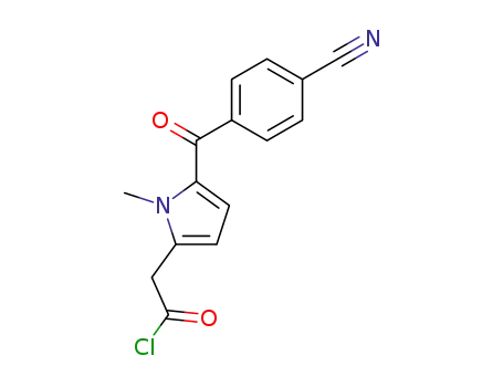 [5-(4-cyano-benzoyl)-1-methyl-1H-pyrrol-2-yl]-acetyl chloride