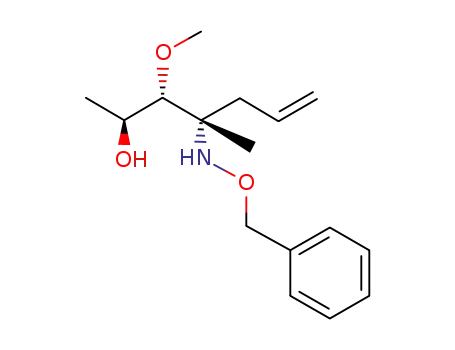 (2S,3R,4S)-4-Benzyloxyamino-3-methoxy-4-methyl-hept-6-en-2-ol