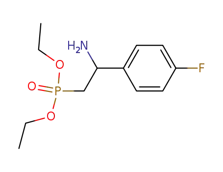 diethyl-2-amino-2-(4-fluorophenyl)ethylphosphonate