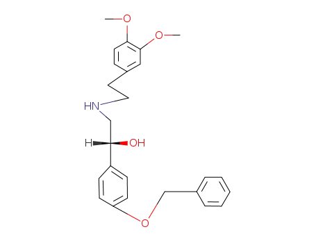 (R)-1-(p-benzyloxyphenyl)-2-[2-(3,4-dimethoxyphenyl)ethylamino]ethanol