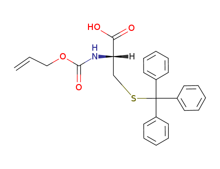 N-α-Allyloxycarbonyl-S-trityl-L-cysteine