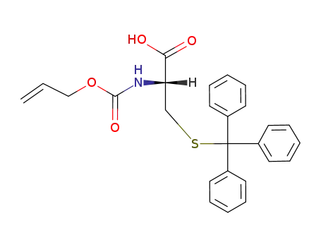N-[(2-프로페닐옥시)카르보닐]-S-(트리페닐메틸)-L-시스테인