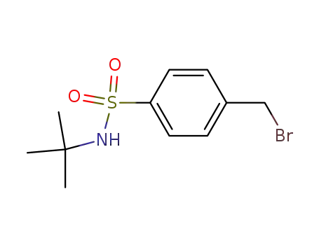 Molecular Structure of 415679-05-9 (4-(bromomethyl)-N-tert-butylbenzenesulfonamide)