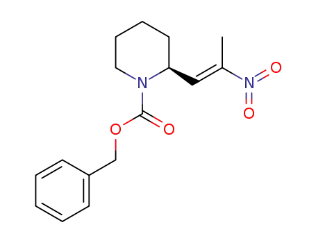 benzyl (2S)-2-[(1E)-2-nitroprop-1-en-1-yl]piperidine-1-carboxylate