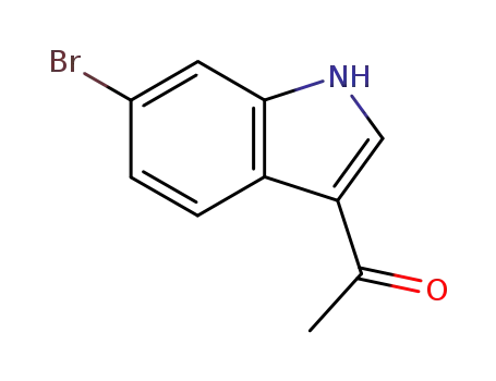 Molecular Structure of 316181-82-5 (3-Acetyl-6-bromoindole)