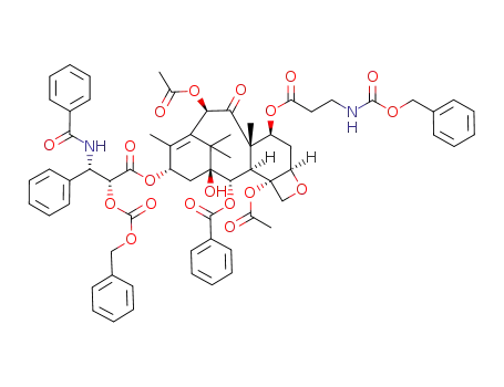 Molecular Structure of 264254-84-4 (2’-carboxybenzoyl-7-(N-carboxybenzoyl-β-alanyl)paclitaxel)