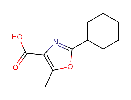 2-Cyclohexyl-5-methyl-oxazole-4-carboxylic acid