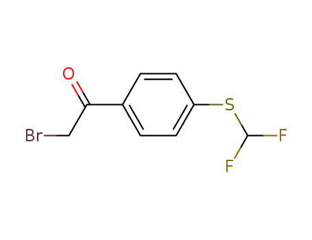 α-bromo-4-(difluoromethylthio)acetophenone
